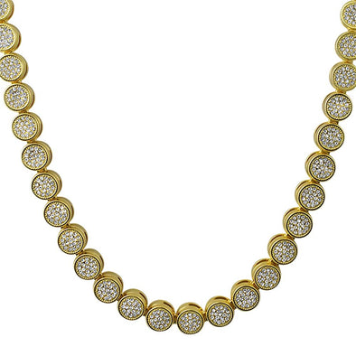 Pave Gold Chain