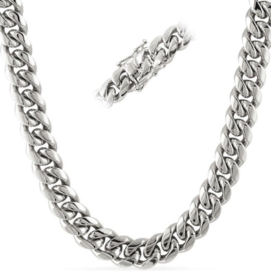 Miami Cuban Stainless Steel Chain 14MM