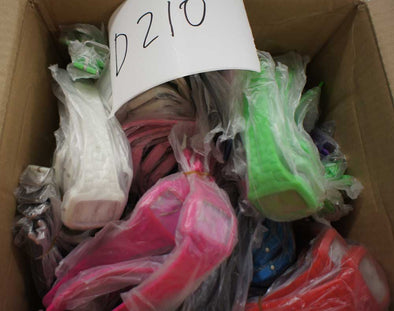 D210 (200) Assorted Color Rubber and Jelly Watches