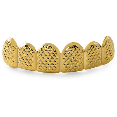 Gold Grillz Pyramids Custom Teeth