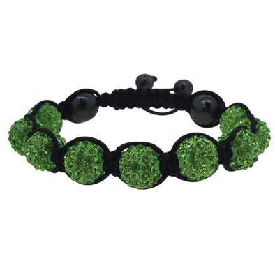 Green 10MM Disco Ball Bracelet