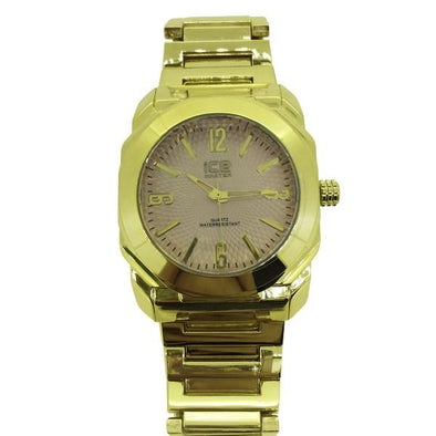 Gold Heavy Metal Fashion Watch