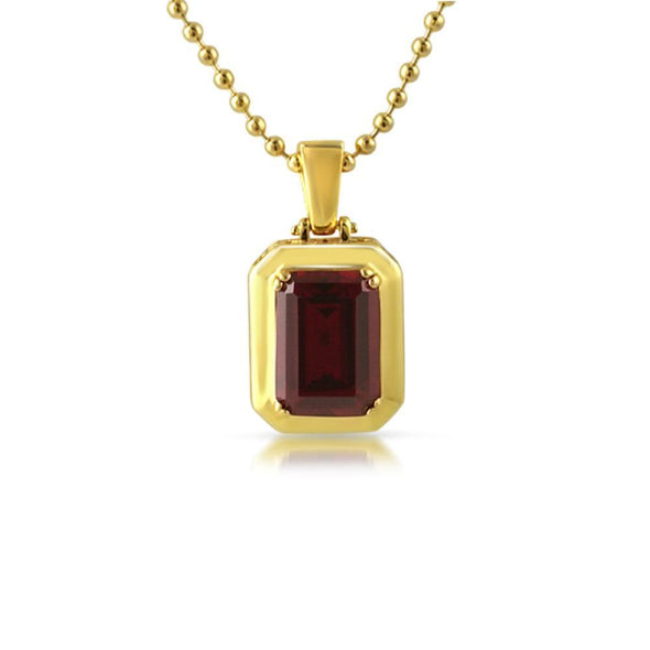 Clean Lab Ruby Rick Ross Style CZ Pendant