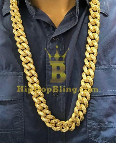 baguette cuban bling bling chain hip hop jewelry