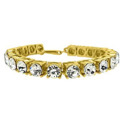 8MM Ice Bracelet Gold