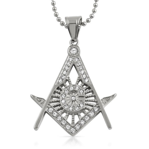 Masonic Pendant Stainless Steel