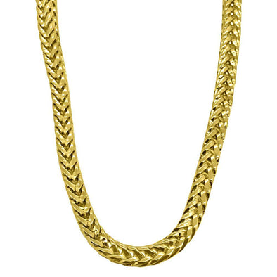 Foxtail Franco 5MM Gold Chain