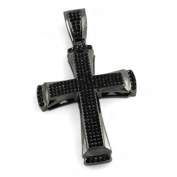 Classic Black on Black Cross