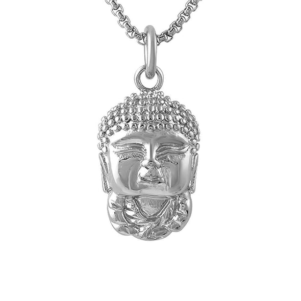 Baby Buddha Pendant Stainless Steel