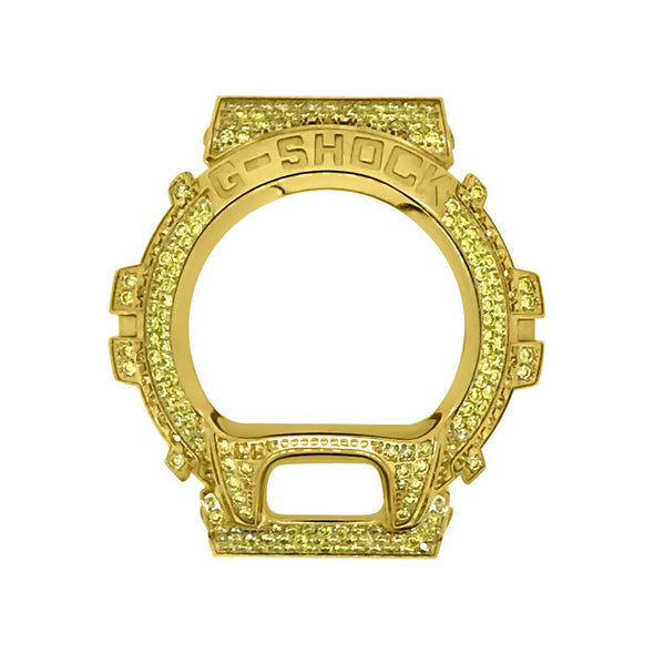Yellow Stainless Steel Case Bezel for Casio G Shock DW6900