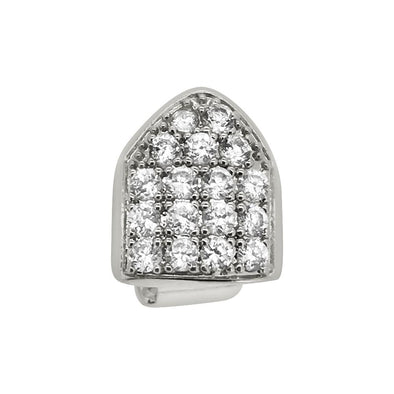 Grillz CZ Single Tooth Top Silver
