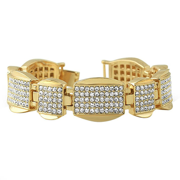 Classic Gold Bling Bling Bracelet