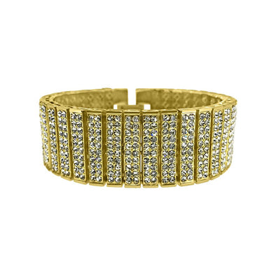 10 Row Bracelet Gold
