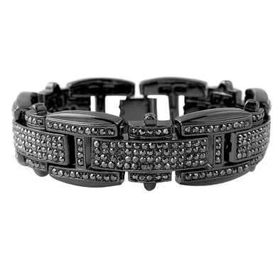 I Link Black Bracelet