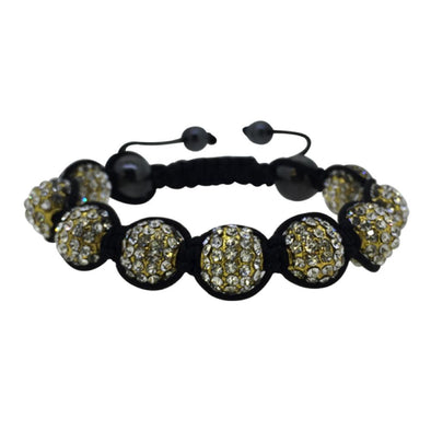 Gold 10MM Disco Ball Bracelet