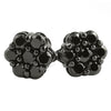 Popular Large Cluster Micro Pave CZ Bling Bling Earrings
