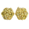 Popular Large Cluster Micro Pave CZ Bling Bling Earrings