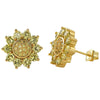 Buttercup Micro Pave CZ Bling Bling Earrings