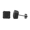 Fashion Cube Micro Pave CZ Bling Bling Earrings
