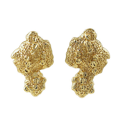 Gold Rush Nugget Earrings