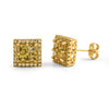 Super Box Micro Pave CZ Bling Bling Earrings