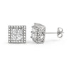 Super Box Micro Pave CZ Bling Bling Earrings