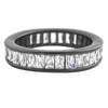 Eternity Baguette CZ Micro Pave Bling Bling Ring