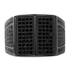 Max CZ Mens Micro Pave Bling Bling Ring