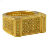 Ice Bar CZ Mens Micro Pave Bling Bling Ring