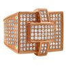 Cross All CZ Mens Micro Pave Bling Bling Ring