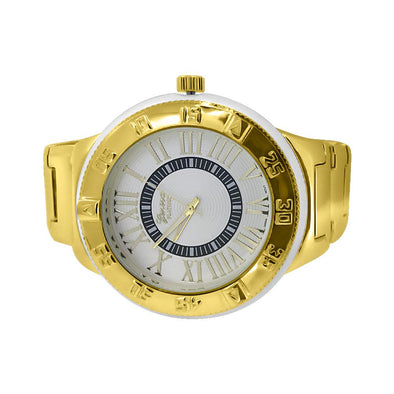 Huge Gold Elegant Fashion Watch