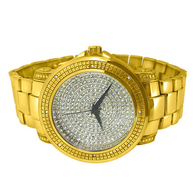 Dial Heavy Gold Hip Hop Watch