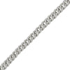 6MM Miami Cuban Rhodium CZ Iced Chain