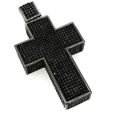 Mega 3D Black Cross