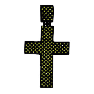 Black Yellow Checkered Black Cross