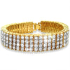 4 Row Bling Bling Bracelet