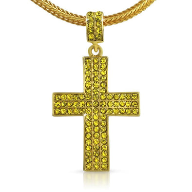 Triple Lemonade Cross  Chain Small