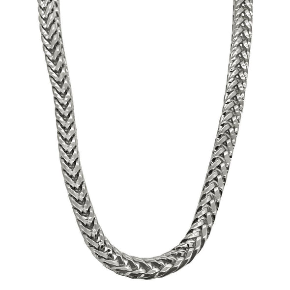 Foxtail Franco 5MM Rhodium Chain