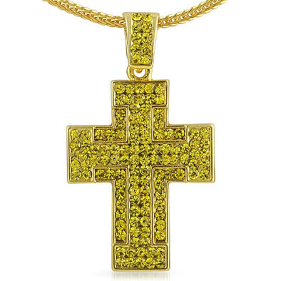 Thick Lemonade Cross  Chain Small