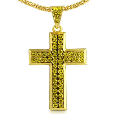 Skinny Lemonade Cross Chain Small