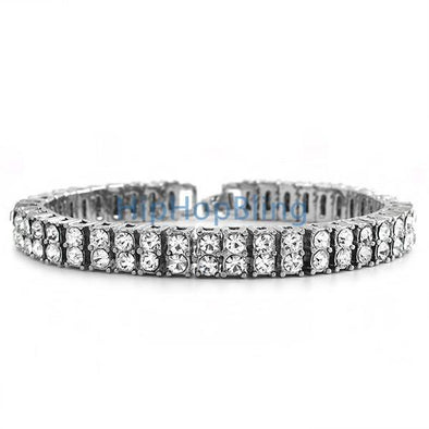 2 Row Bling Bling Bracelet