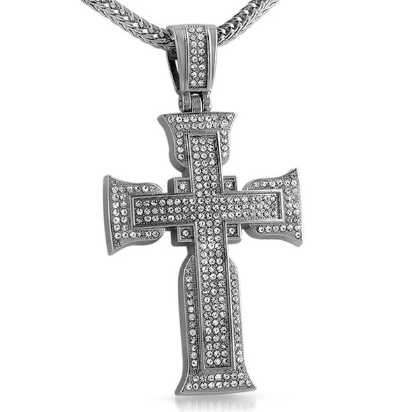 Designer Rhodium Cross